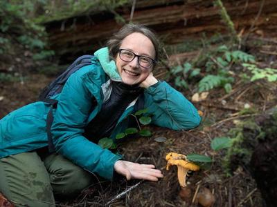 Me and a chanterelle